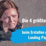 Die größten Fehler beim Erstellen einer Landing Page