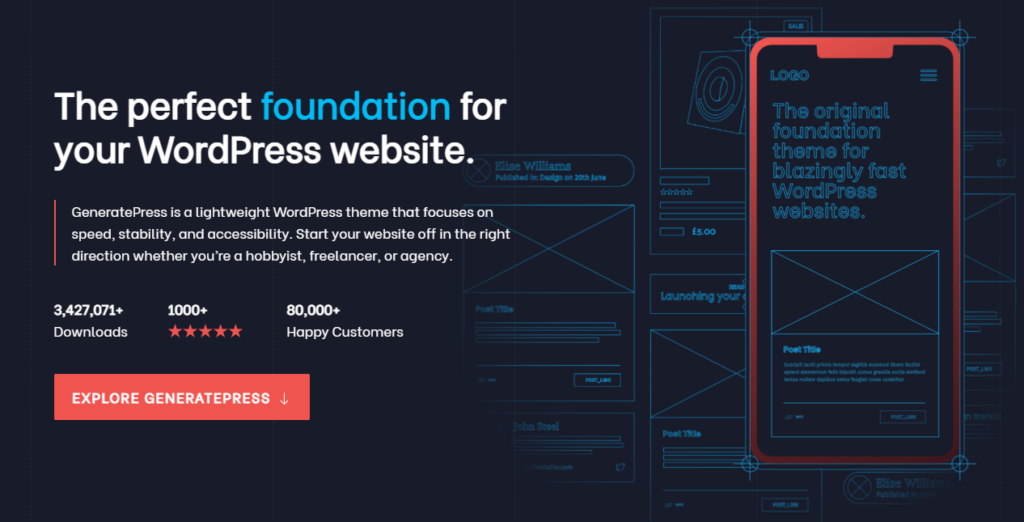 GeneratePress WordPress Theme