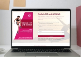 Fitnesscoach Landing Page
