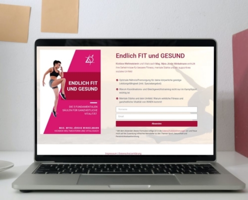 Fitnesscoach Landing Page