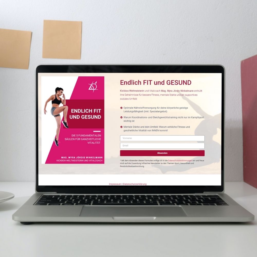 Fitnesscoach Landing Page