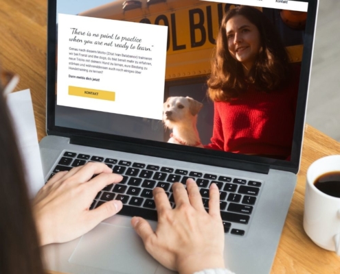 WordPress Webdesign Franzis Hundetraining