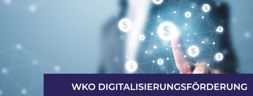 A blog post image for the article Digitalisierungsfoerderung der oesterreichischen Wirtschaftskammer WKO on the website wp meister.com | Die WP-Meister